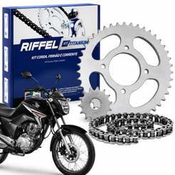 Kit Relação Tração CG Start Titan Cargo Fan 150 2004 à 2016 160 2016 à 2026