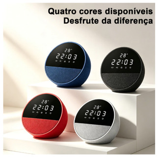 Caixa de Som Bluetooth Inteligente – Conexão rápida, bateria de longa duração e excelente AL-59