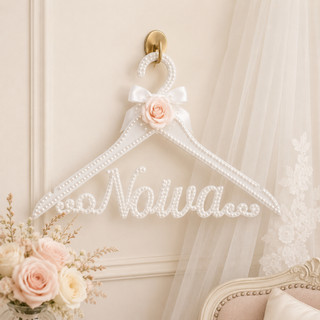 Cabide Noiva noivado casamento em MDF CRU presente Exclusivo Noiva Making Of Luxo ensaio fotográfico