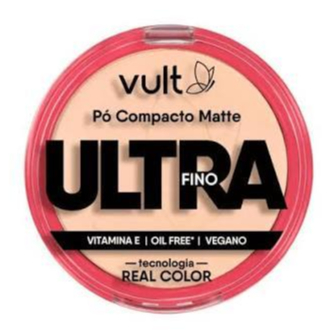 Pó Compacto Vult Matte Ultra Fino (Escolha Sua Cor)