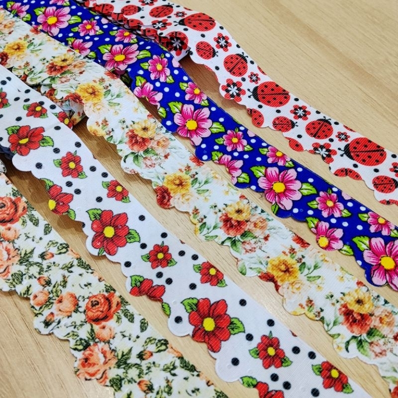 Kit Bordado Lasy Floral Marilda 5 flores