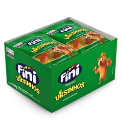 Caixa 12un Fini Mini Ursinhos 15g Bala de Gelatina