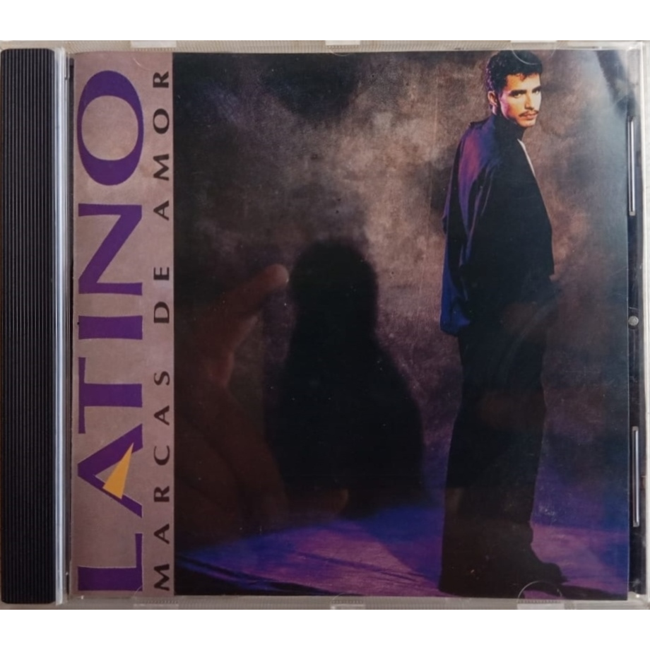 Cd Latino ''Marcas De Amor'' Produzido Por Dj Marlboro Cd Original Sony Music (1994)