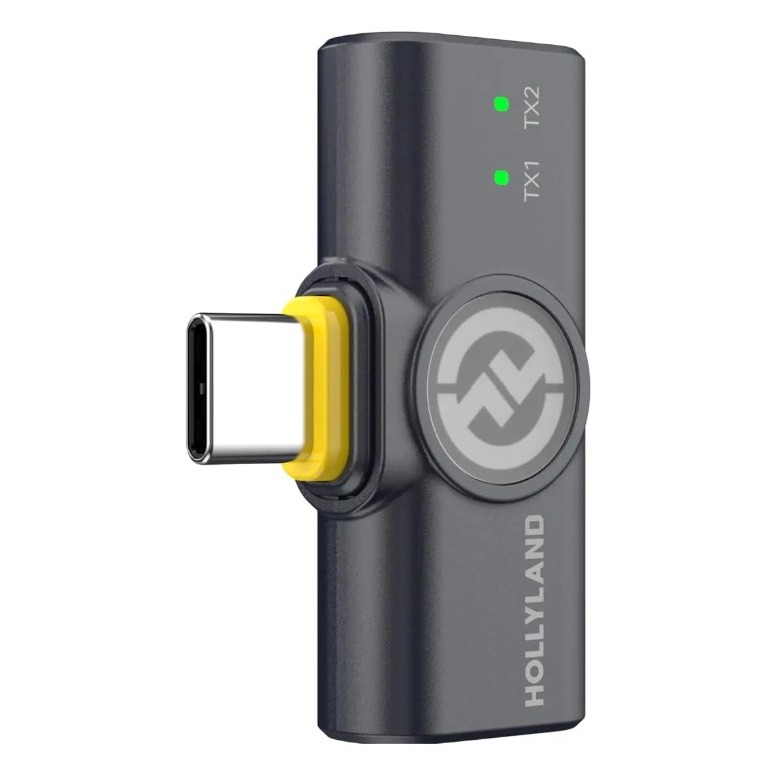 Receptor Hollyland Tipo C para Lark M2 Preto
