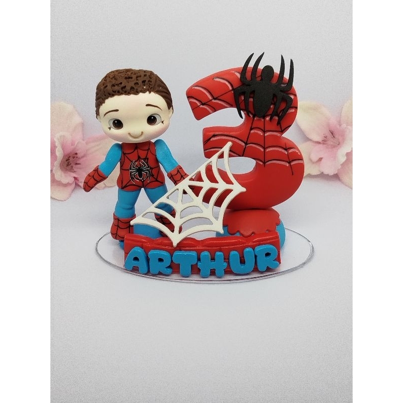 vela de aniversário do homem aranha