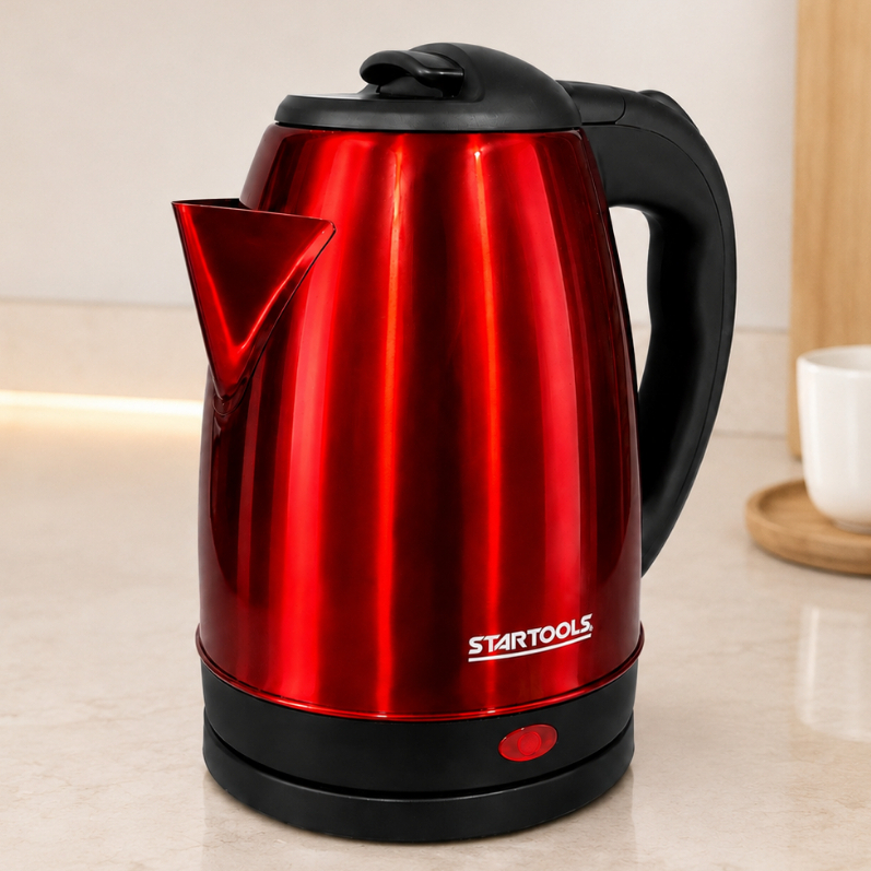Chaleira Elétrica 2 Litros com Aquecimento Rápido para Preparar Café, Chá e Bebidas Quentes