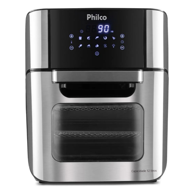 Air Fryer Oven Philco 12L 1800W 4 em 1 - 127V PFR2200