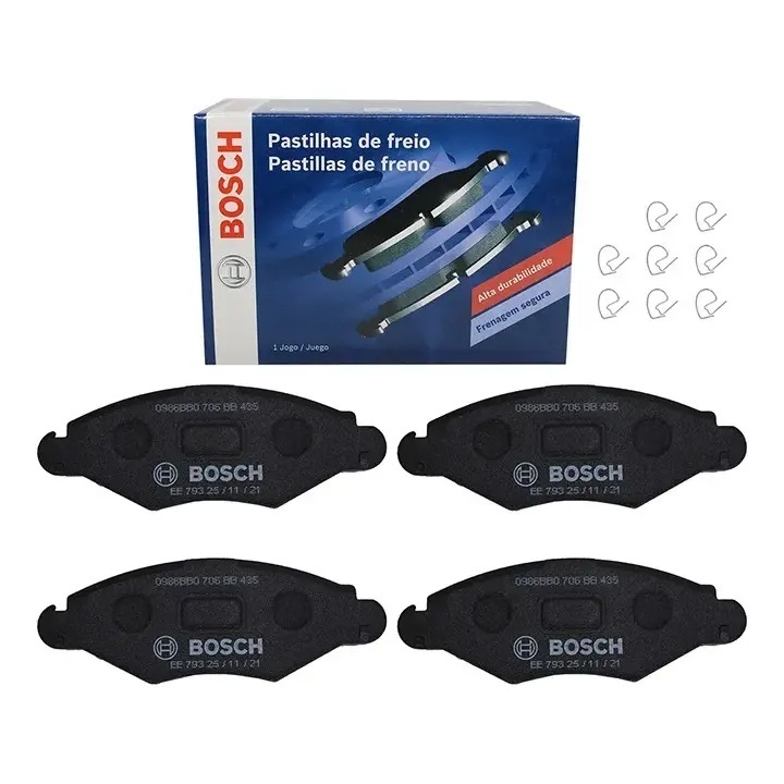 Jogo Pastilha De Freio Peugeot 206 Sw 1.6 2005 2006 2007 2008 Original Bosch