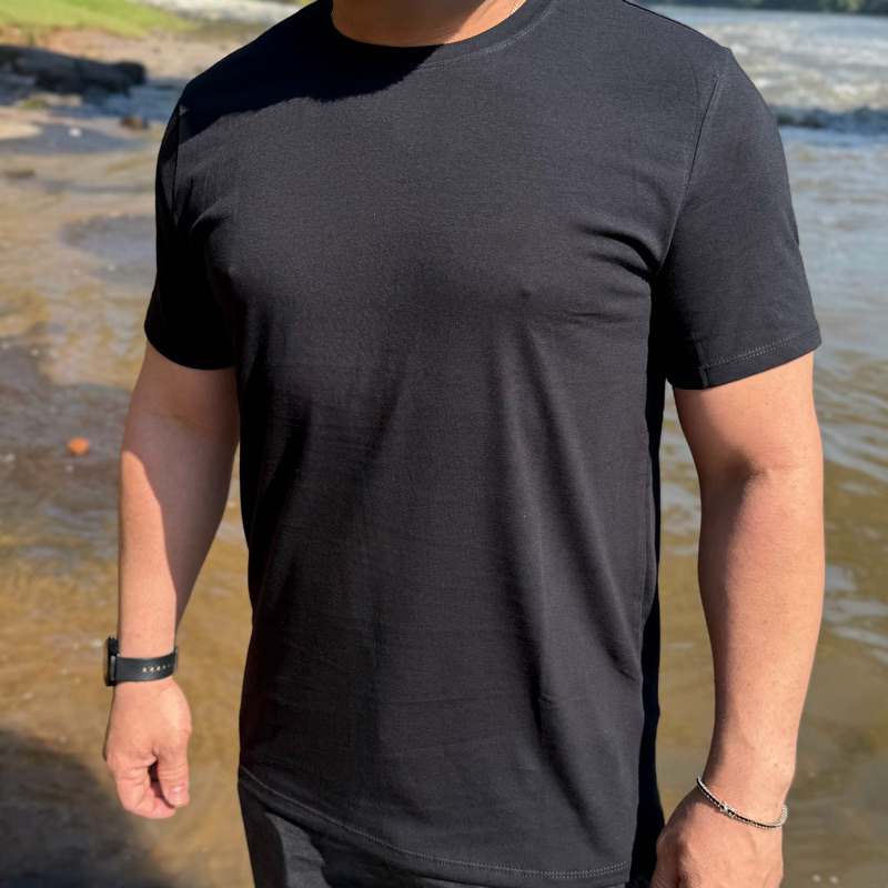 Camiseta Básica Masculina Cavalinho Colorido Premium Estilo Casual Malha Peruana Slim