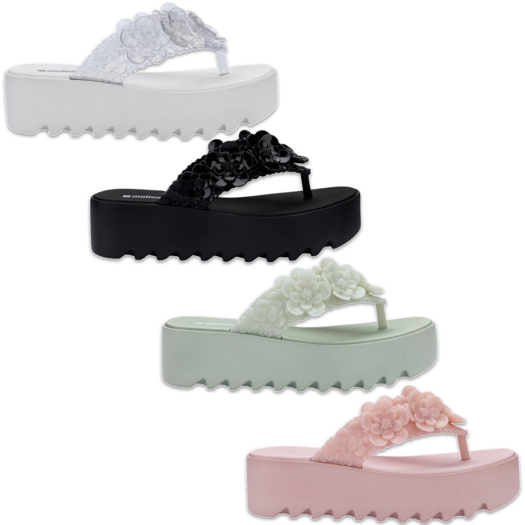 Sandália Melissa Thong Platform Garden Flow - 38212