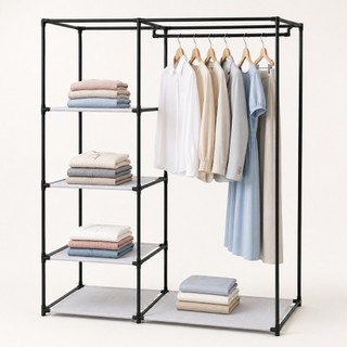 Armário Arara De Roupa Vertical Sapateira Luxo Cabideiro Sapateira Prateleira Organizador Vertical Multiuso Closet luxo