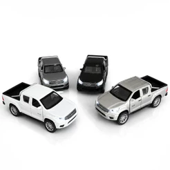 Toyota Hilux Miniatura LUZ E SOM Colecionável Carro Ferro 1:36 Metal