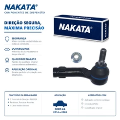 Terminal Direção Direito FORD KA 2014 a 2020 NAKATA