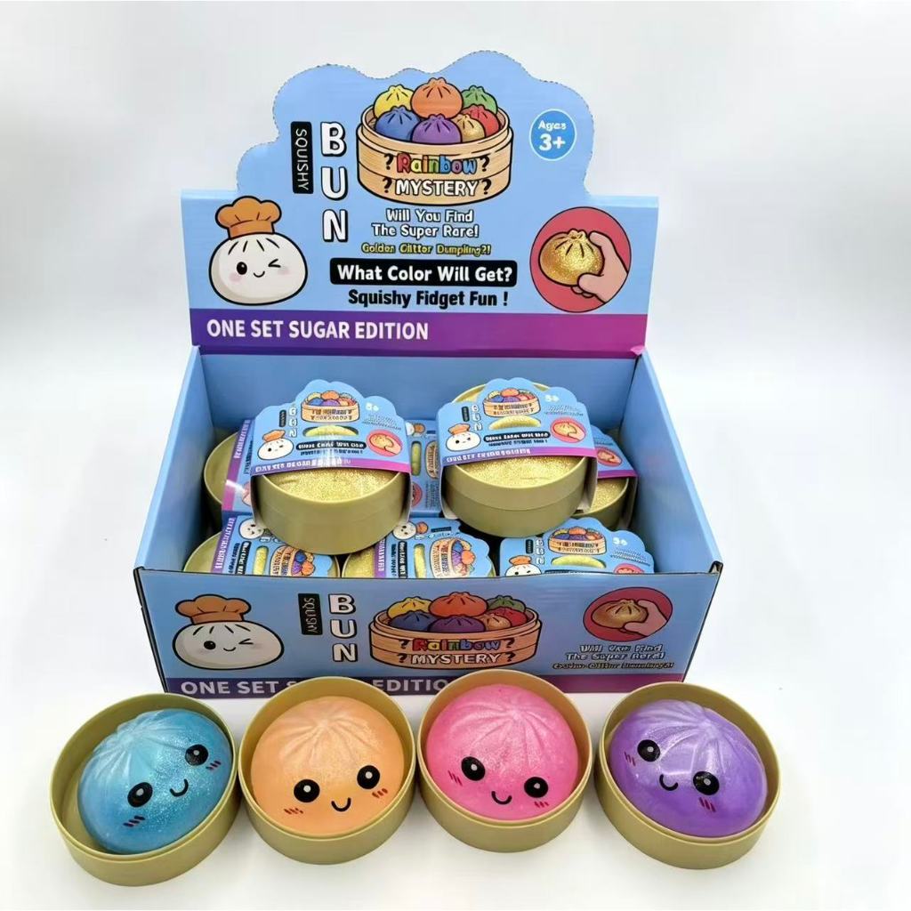 Dumpling Squishy Viral Tik Tok Bolinho Baozi Surpresa Paozin LM TECH STORE