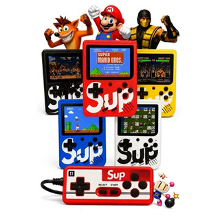PROMOÇAO！Mini Vídeo Game Clássico 400 Jogos Mini 2 Player Com Controle--Cor Aleatório