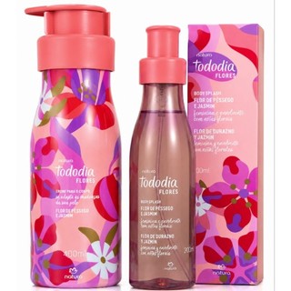 kit Natura todo dia flor de pêssego e jasmim