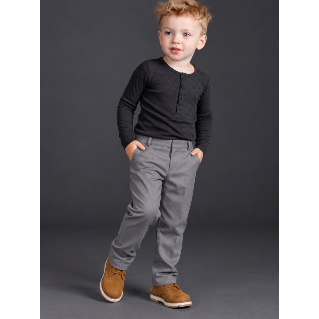 Calça Social Masculina Infantil Para Festas Casamento Igreja Modelo Classico 4 Ao 12 Anos