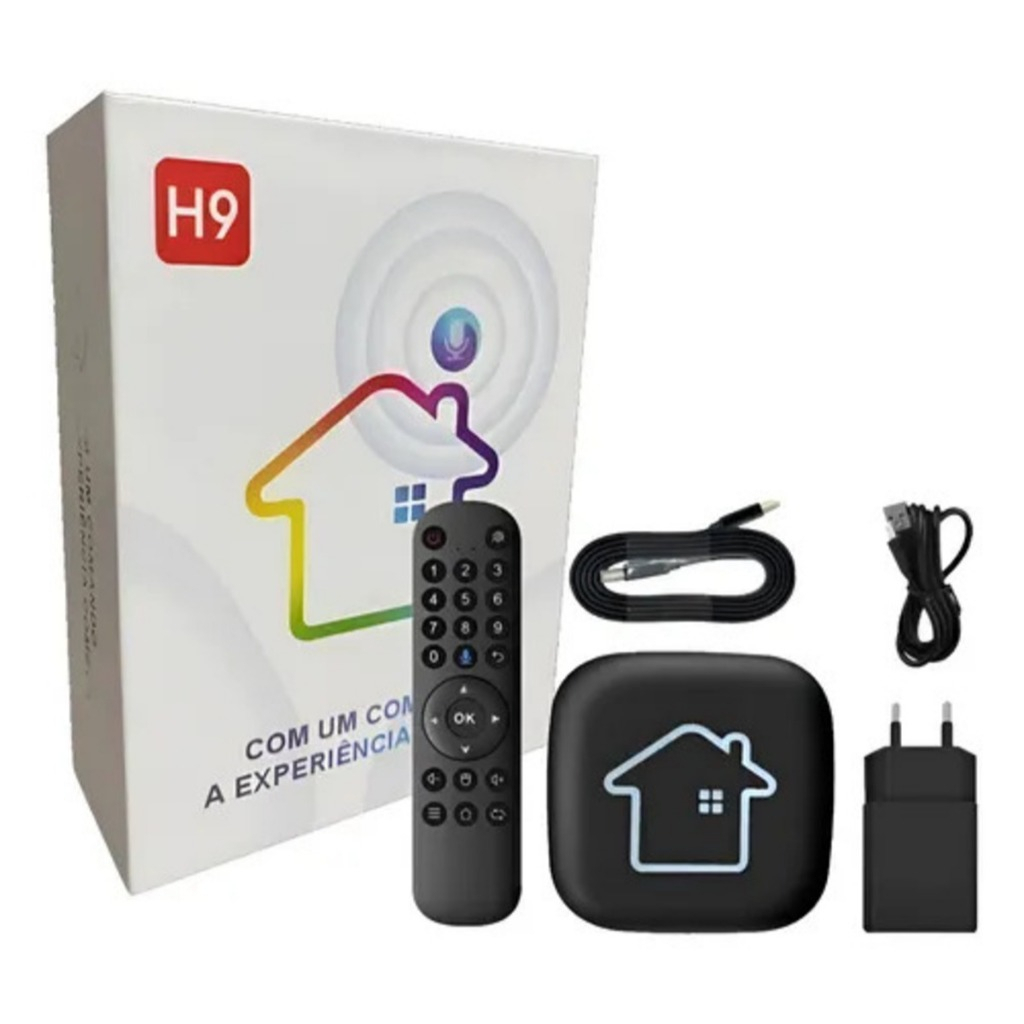 Kit SmartControle Plus POWER/HTV Remoto, Fonte Cabos, H/9 Completo