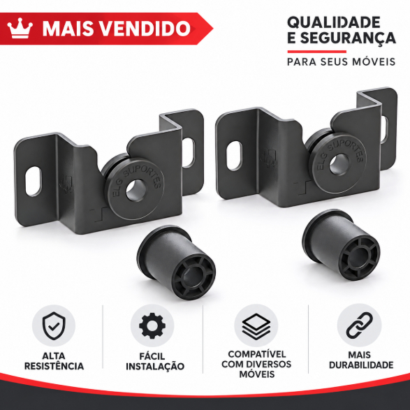 Suporte de Parede para TV ELG Universal Fixo 14 a 84 Polegadas Smart TV LED LCD UNI100