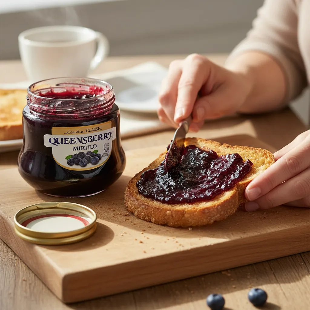Geleia de Mirtilo Queensberry Classic Sem Glúten 320g · foto 2