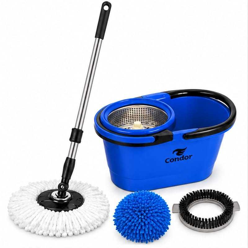 Mop Giratório Perfect Pro Condor 360° Balde 16l 3 Refis