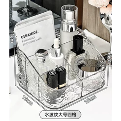 Organizador Porta Maquiagem de Acrílico Transparente Multiuso para Pincel batom decor