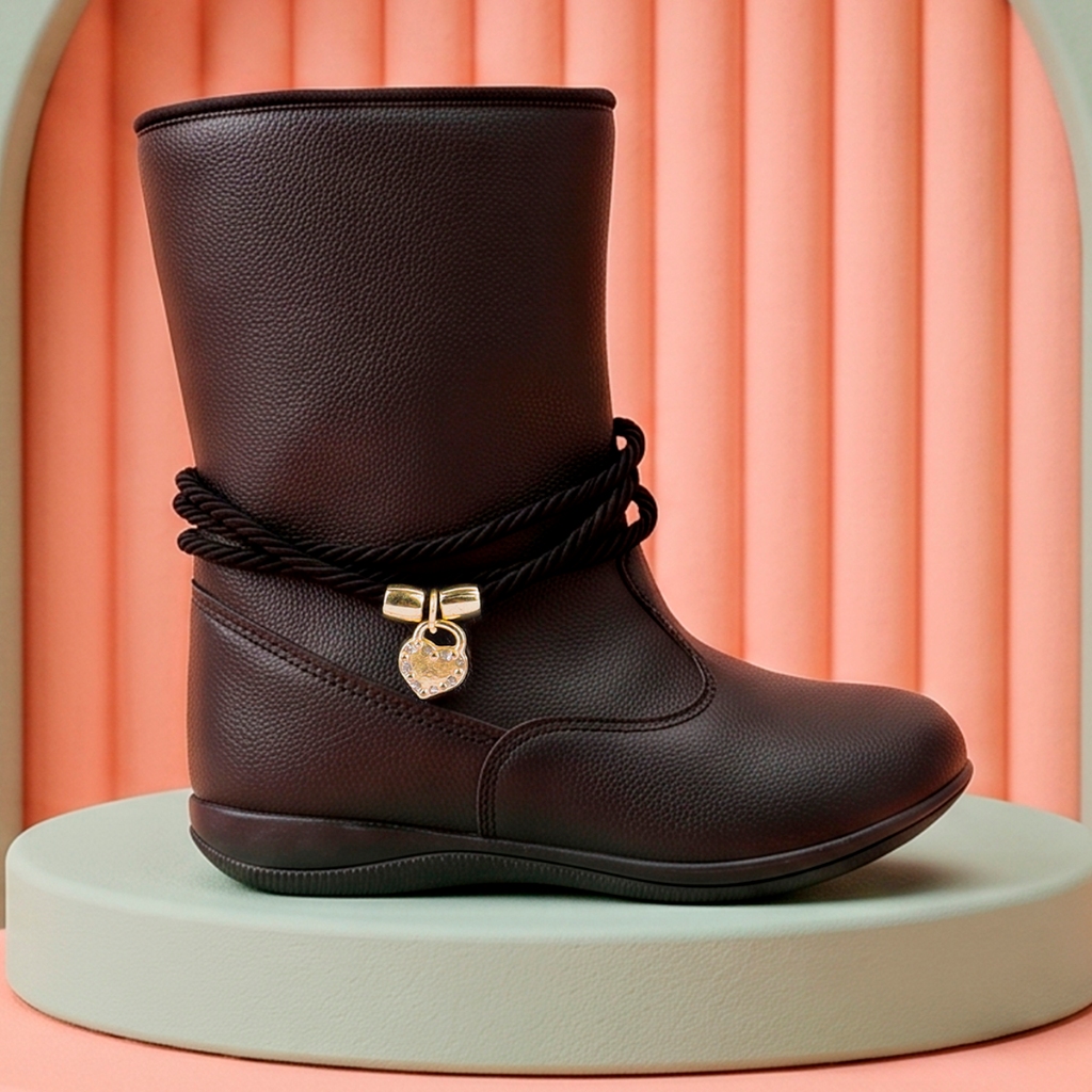 Bota Infantil Menina Feminina Bota Cano Curto Botas Femininas tamanho 20 Ao 27