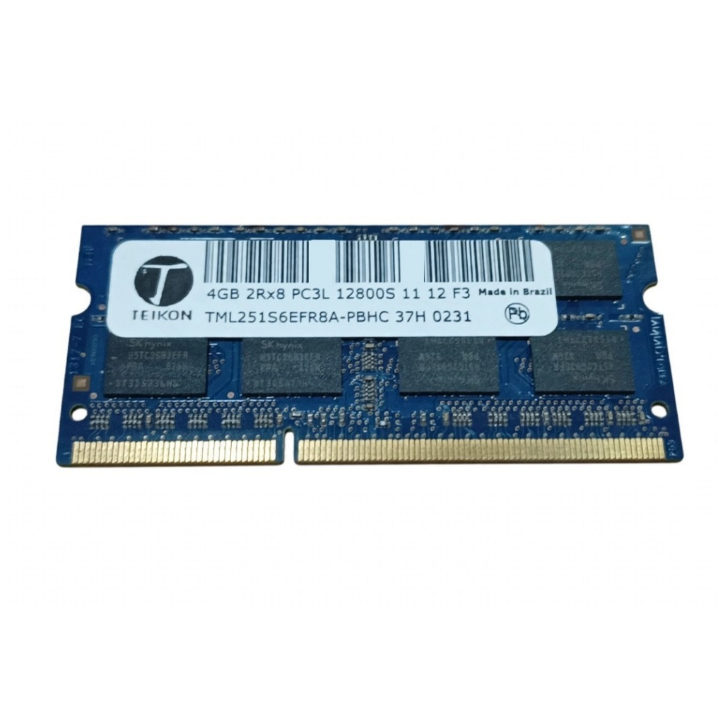 Memória Notebook 4gb Ddr3 1600mhz Pc3L 12800s