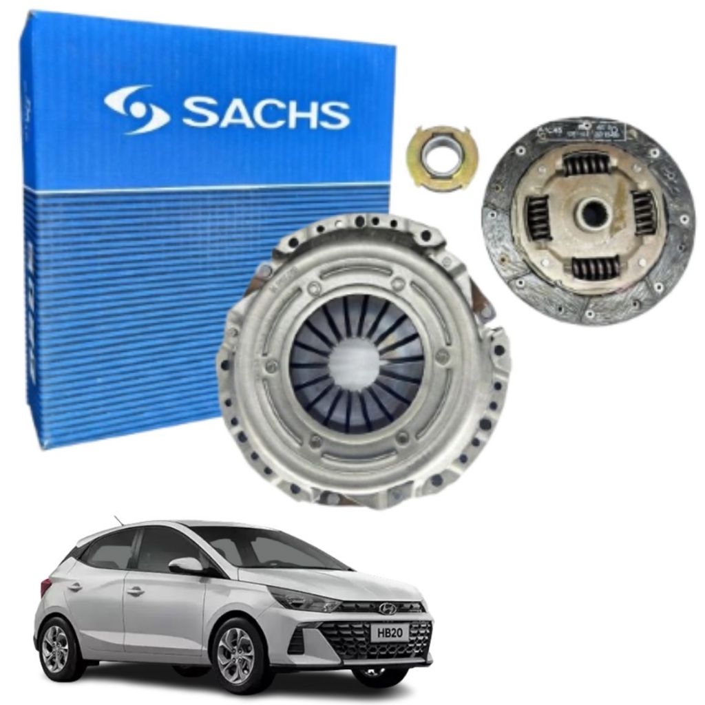Kit Embreagem Hb20 1.0 2012 2013 2014 2015 2016 2017 2018 2019 2020 Original Sachs