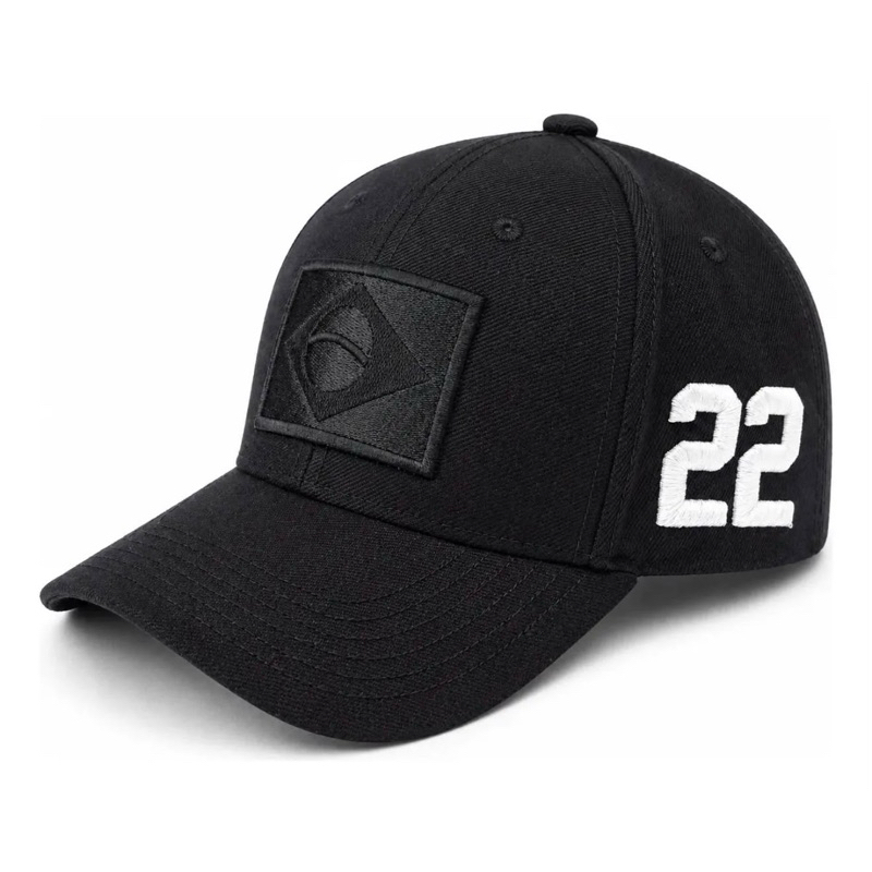 Boné Premium 22 Preto Ajustável Snapback Bordado Masculino
