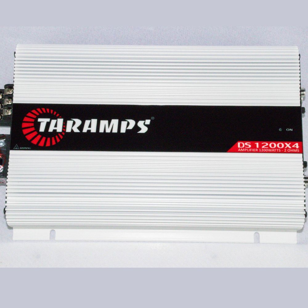 MODULO AMPLIFICADOR TARAMPS DS 1200X4 – 2 OHMS POTENCIA 1200 WATTS RMS 4 CANAIS 300 WATTS RMS