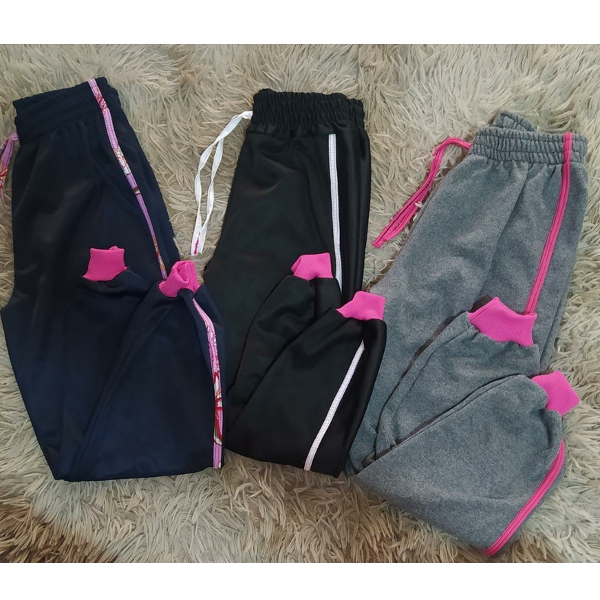 CALÇA DE MOLETOM FLANELADO JUVENIL/ INVERNO/INFANTIL.