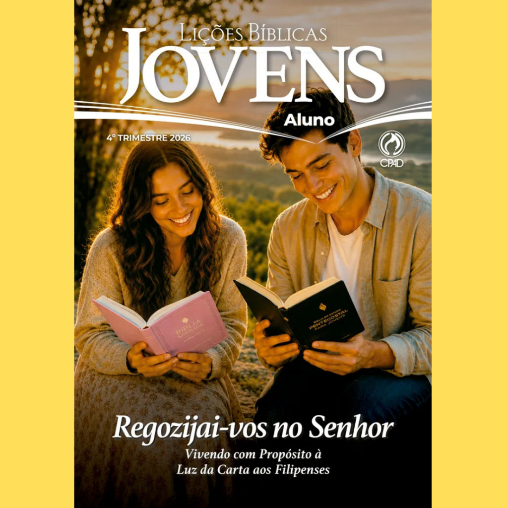 Revista Lições Bíblica Jovens Aluno 4º Trimestre 2026