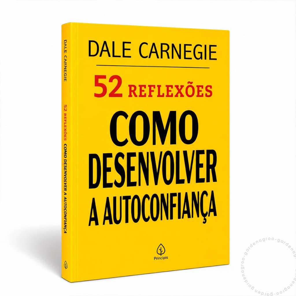 Livro 52 Reflexões Como Desenvolver A Autoconfiança Dale Carnegie Aprendizado Autoconhecimento Editora Principis