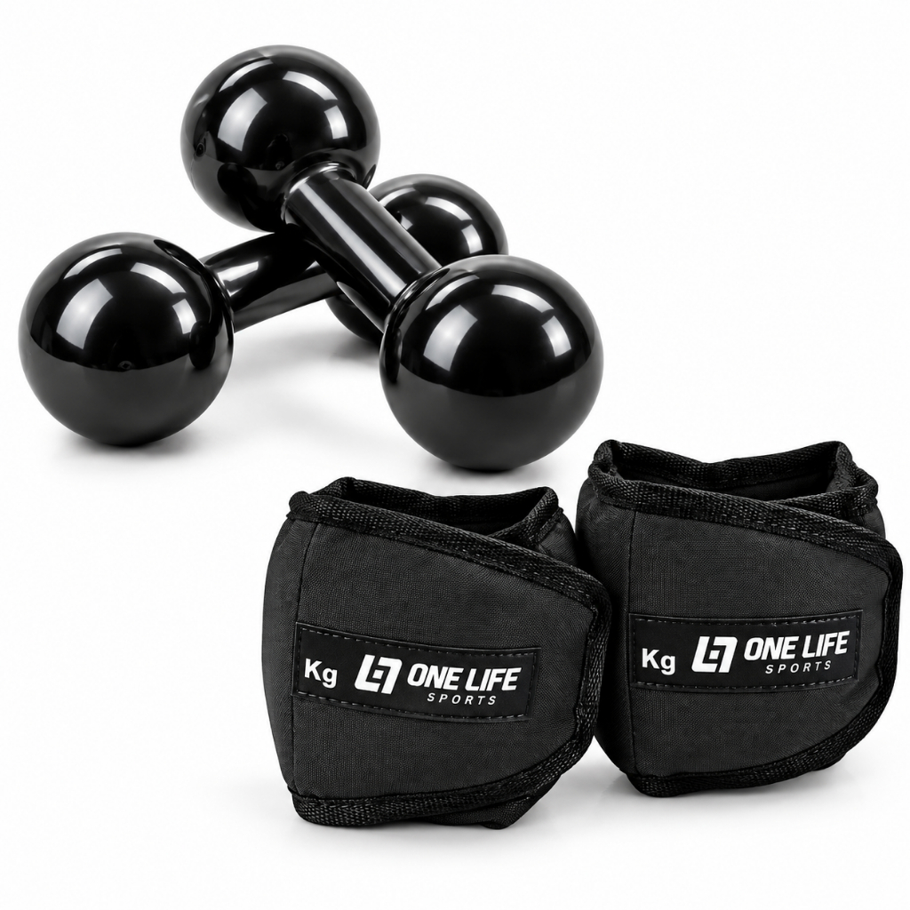 Kit Caneleira Profissional 2kg Par Halter 2kg Musculação Academia Treino Fortalecimento de braços