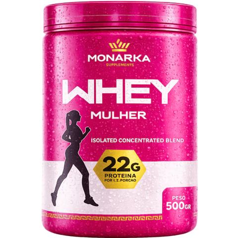 Whey Protein Feminino Blend Isolado Concentrado - 22G de proteína por poção - Zero Açucar
