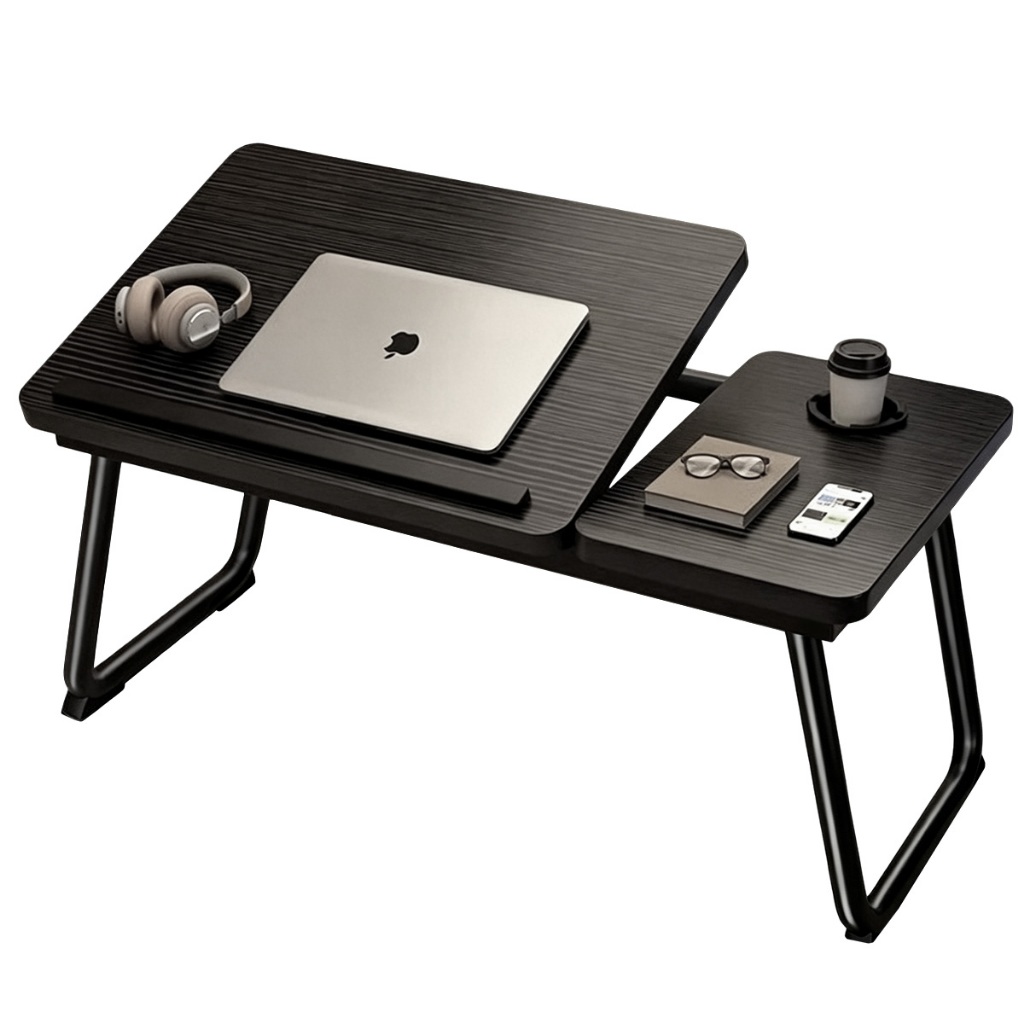 Mesa Para Notebook Dobrável Regulável Altura e Inclinação Ajustável Com Trava Para Cama Sofá Home Office