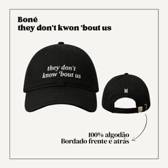 Boné They Don't Know 'bout Us BTS Arirang | Basic613 Studio
