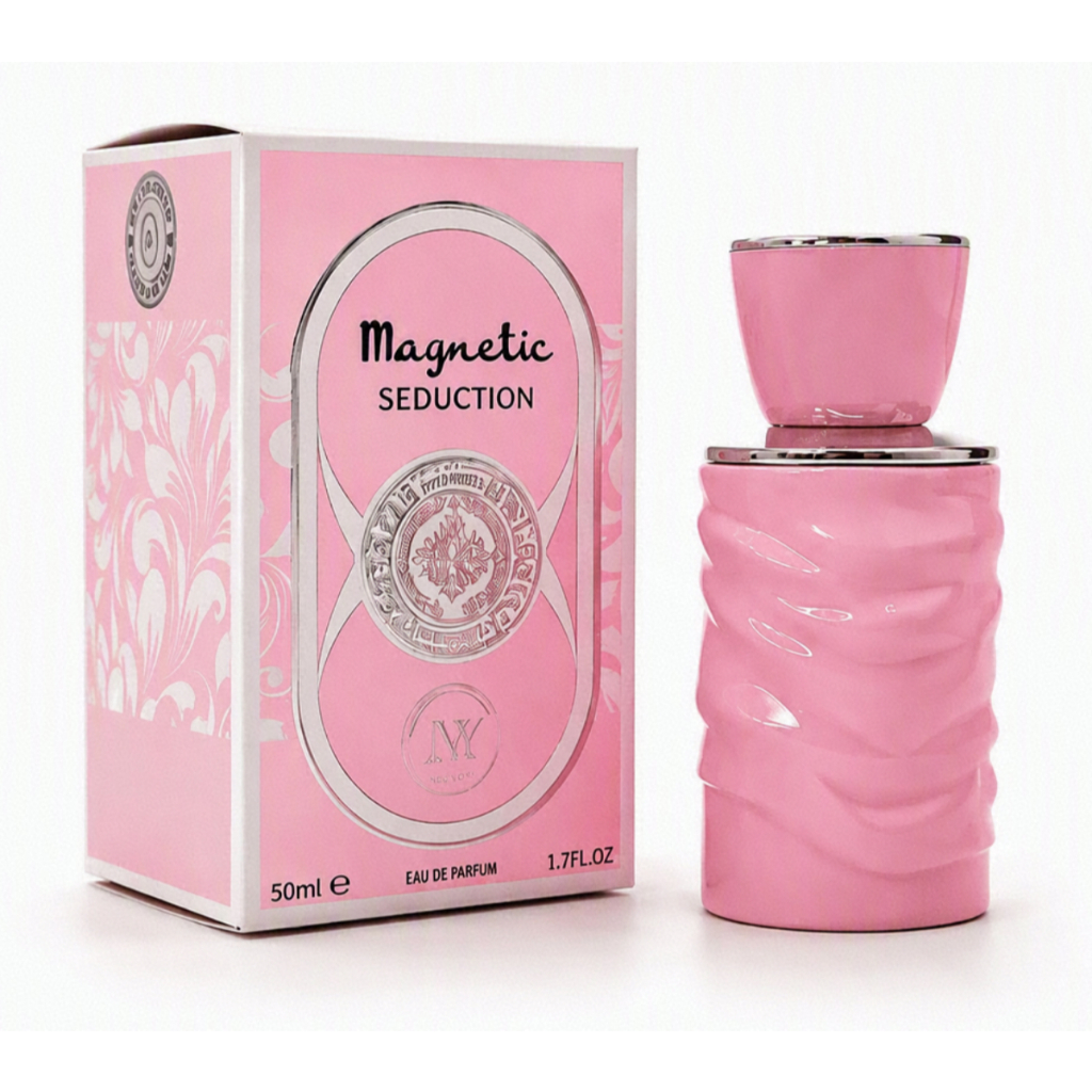 Perfume Feminino 034 Magnetic Seduction Rosa 30ml Eau de Parfum Fragrância Marcante Envolvente Elegante para Mulheres
