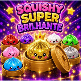 Squishies De Bolinho Caixa De Brilho Gigante Brinquedos Sensoriais Coloridos Bola De Alívio De Estresse Presente