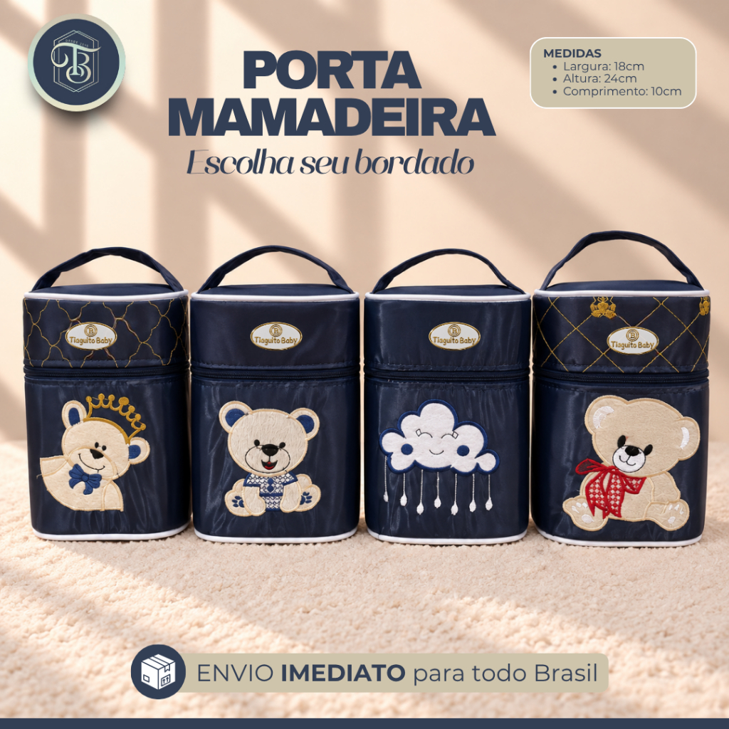 Porta Mamadeira Termico Com 2 Cavidades