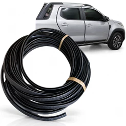 10 metros Borracha Protetora para Porta de Carro Bordas Veiculo Universal Carro Casca Cobra Alta 9x14