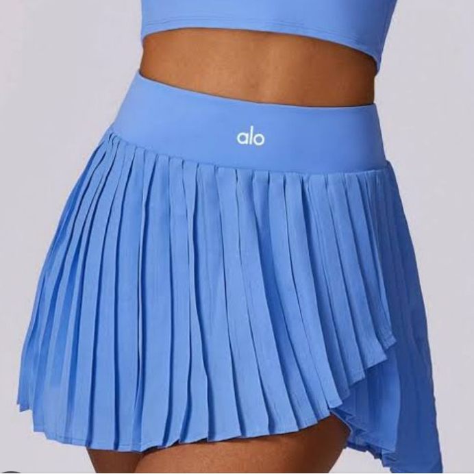 Saia shorts Plissada Academia Fitness — imagem 2 de 2