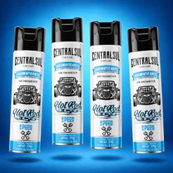 4 Aromatizante Hot Rod Speed CentralSul 400ml