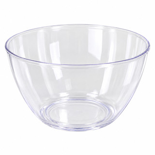 Saladeira Transparente 800ml Tigela para Salada Frutas Acrílico Ercaplast.