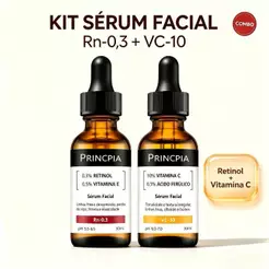 Skincare Dia e Noite – Vitamina C VC-10 + Sérum Retinol RN-0,3 | Cuidados Faciais