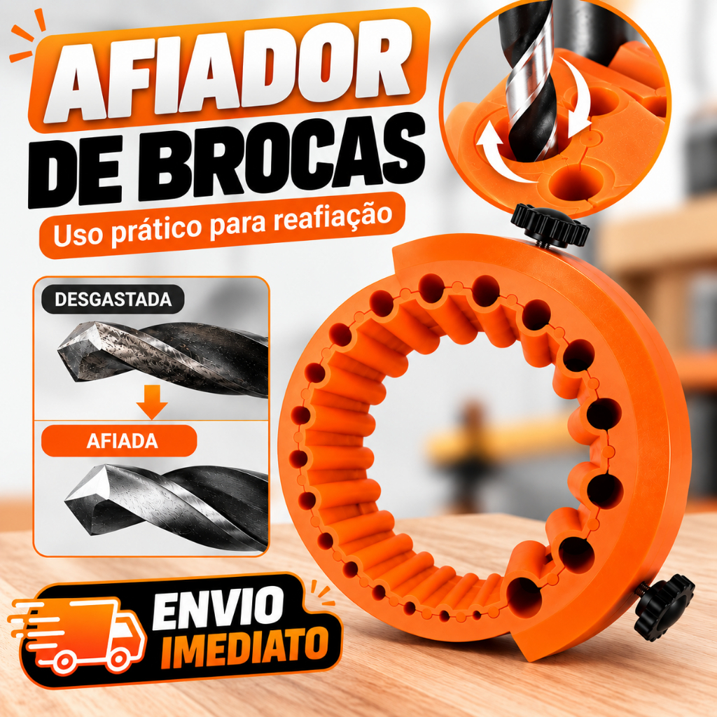 Gabarito Afiador de Broca Lixadeira Esmerilhadeira 4.1/2" | Disco de 115 mm
