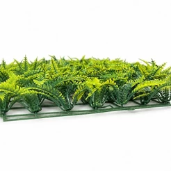Placa Samambaia Artificial 60x40 Jardim Vertical 0,24 m² Parede Verde Muro Inglês