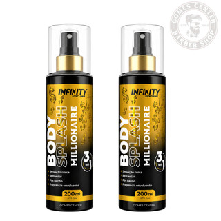 Kit 2x Body Splash Millionaire Infinitty - Sensação Única, Pós Banho, Fragrância Envolvente 200ml