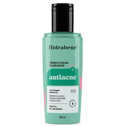Tônico Facial Clareador Antiacne Hidrabene 10% Niacinamida Zinco PCA Desobstrui Poros Oleosidade 150ml